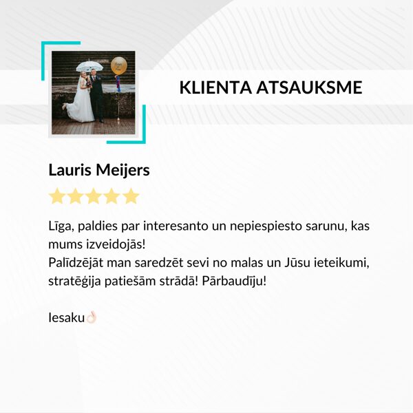 Lauris Meijers - individuālais koučings atsauksme